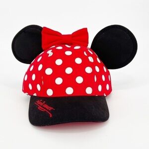 Disneyland Youth Size Minnie Mouse Ears Ball Cap Hat